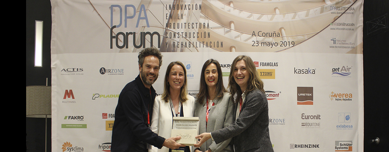 La sede corporativa de exlabesa building systems recibe el premio al mejor proyecto de arquitectura en el DPA Fórum de A Coruña
